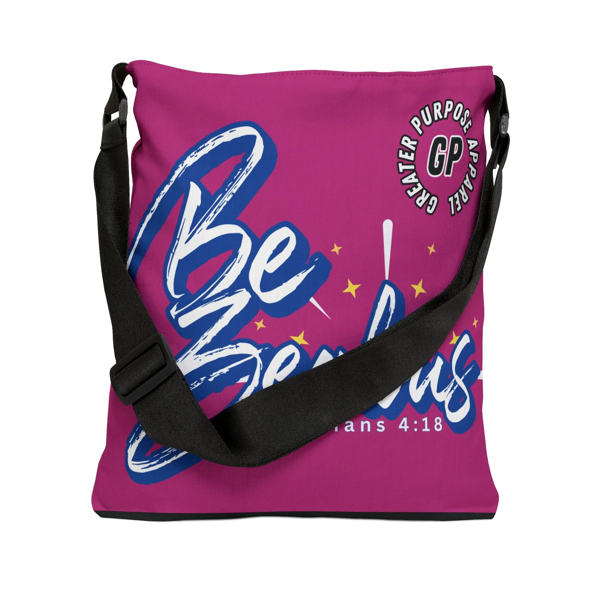 Be Zealous Adjustable Tote