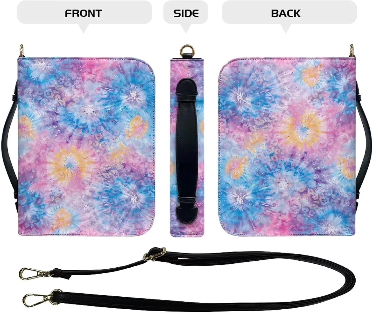 Bible Bags and Totes for Women Men Bible Cover Case for Women Men Leather Bible Covers for Women Men with Pockets
