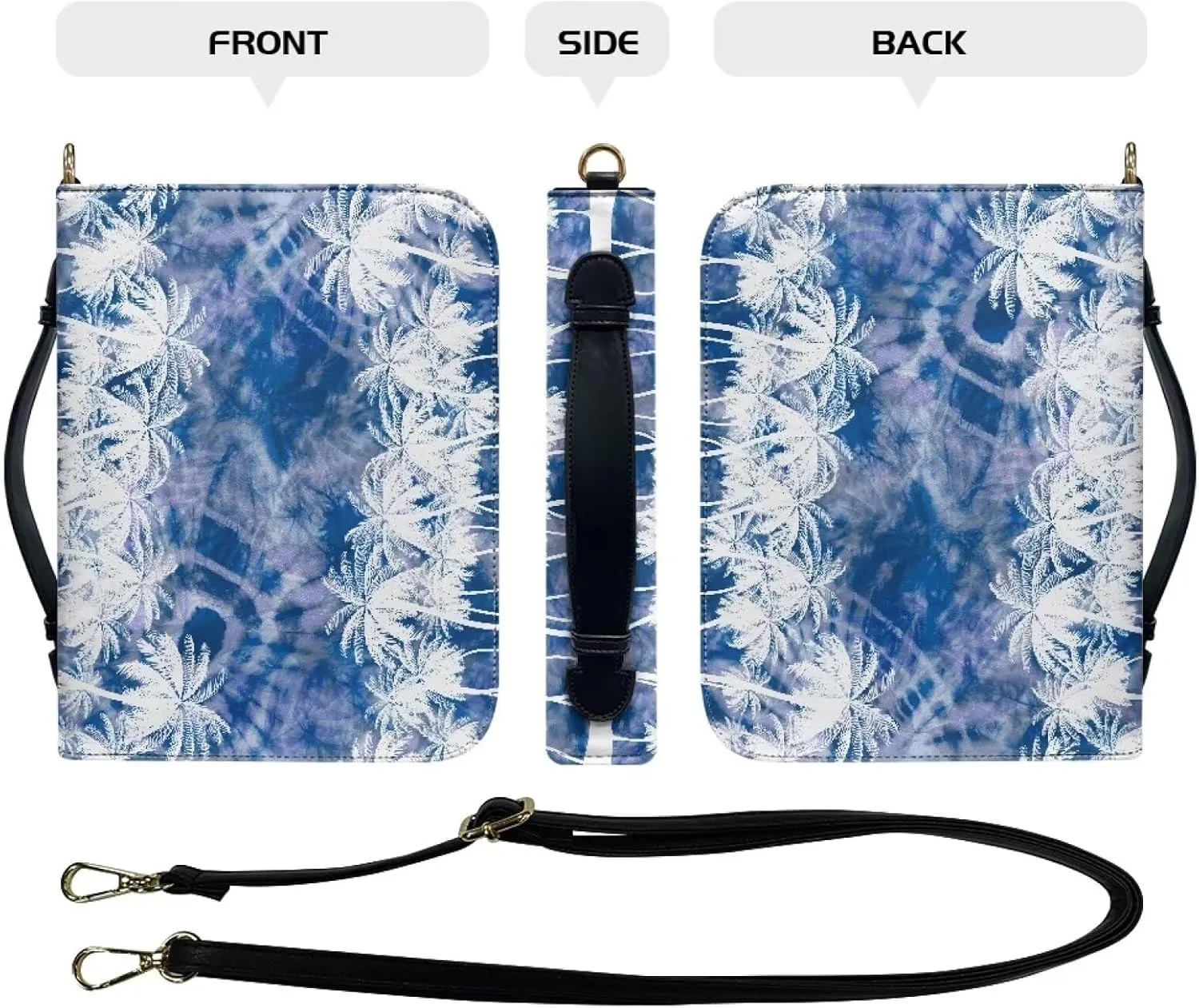 Bible Bags and Totes for Women Men Bible Cover Case for Women Men Leather Bible Covers for Women Men with Pockets