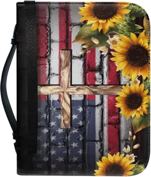 Bible Case for Women, Carrying Case With Handle and Zipper Pocket, Covers, Bags, Totes and Accessories