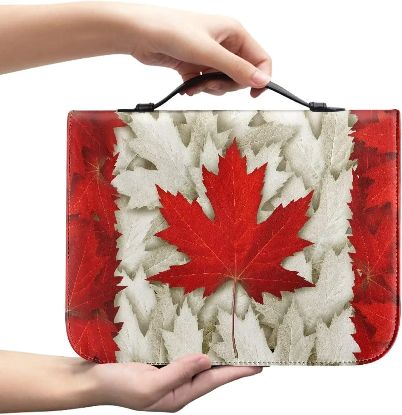Bible Case for Women, Carrying Case With Handle and Zipper Pocket, Covers, Bags, Totes and Accessories