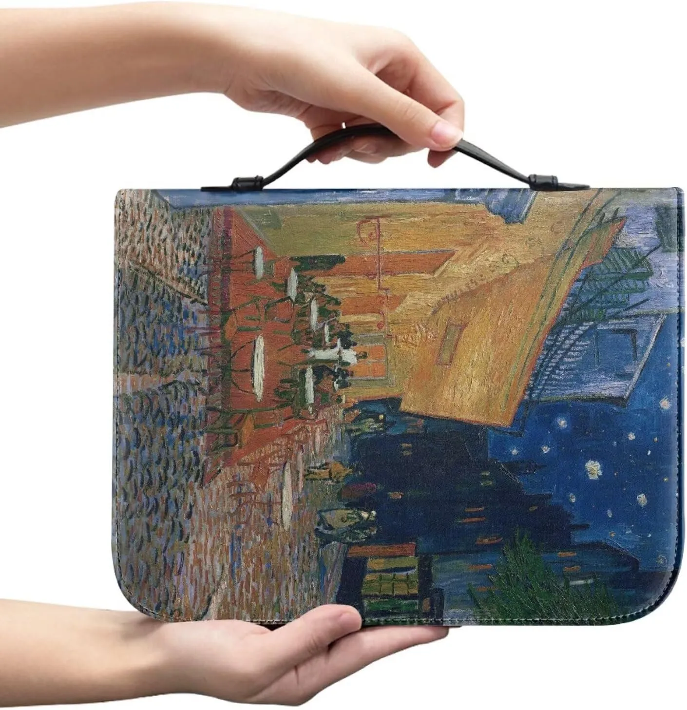Bible Case for Women, Carrying Case With Handle and Zipper Pocket, Covers, Bags, Totes and Accessories