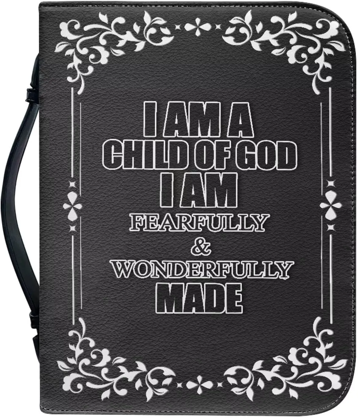 Bible Covers for Men and Women, Multi Pockets Bible Bag Tote for Girls with Handle, Durable Scripture Bag