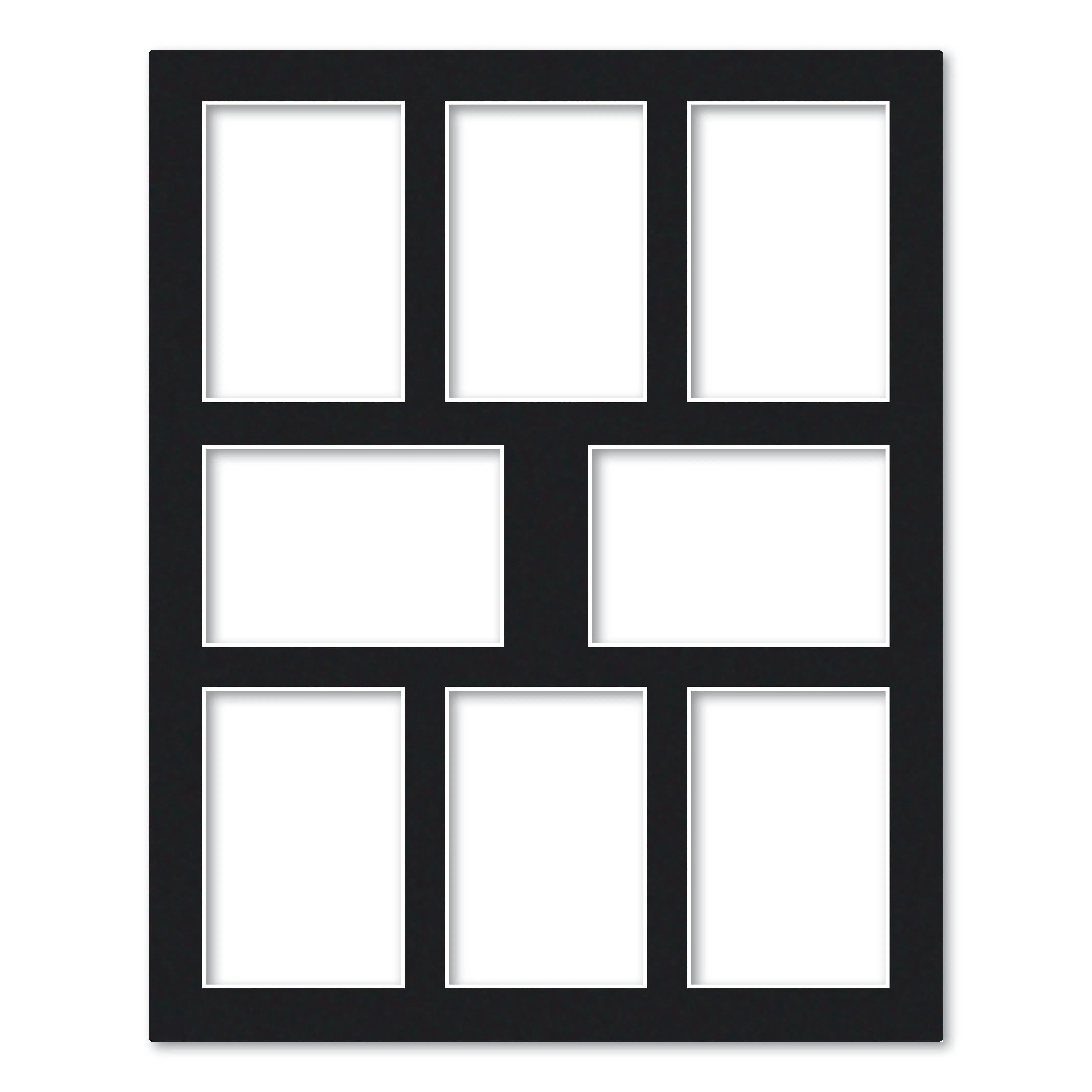 Black Acid-Free Mat Board