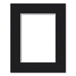 Black Acid-Free Mat Board