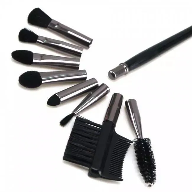 Blossom 8-Piece Interchangeable Makeup Brush Set – Versatile Tools for Flawless Application | 1 Set
