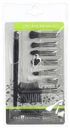 Blossom 8-Piece Interchangeable Makeup Brush Set – Versatile Tools for Flawless Application | 1 Set