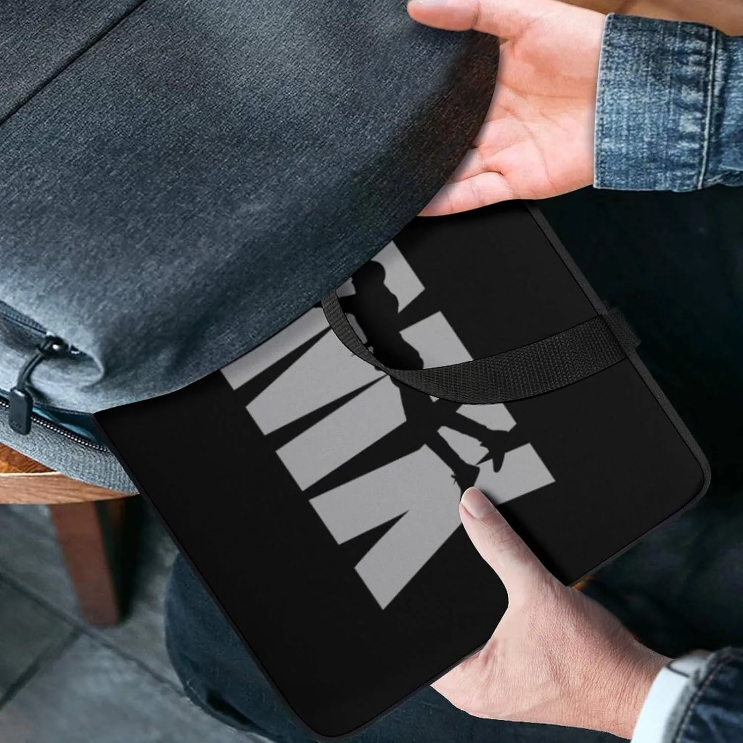BMX Racing Bike Cycling Laptop Sleeve Portable Waterproof Computer Bag Pouch Handbag Protective Sleeve