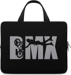 BMX Racing Bike Cycling Laptop Sleeve Portable Waterproof Computer Bag Pouch Handbag Protective Sleeve