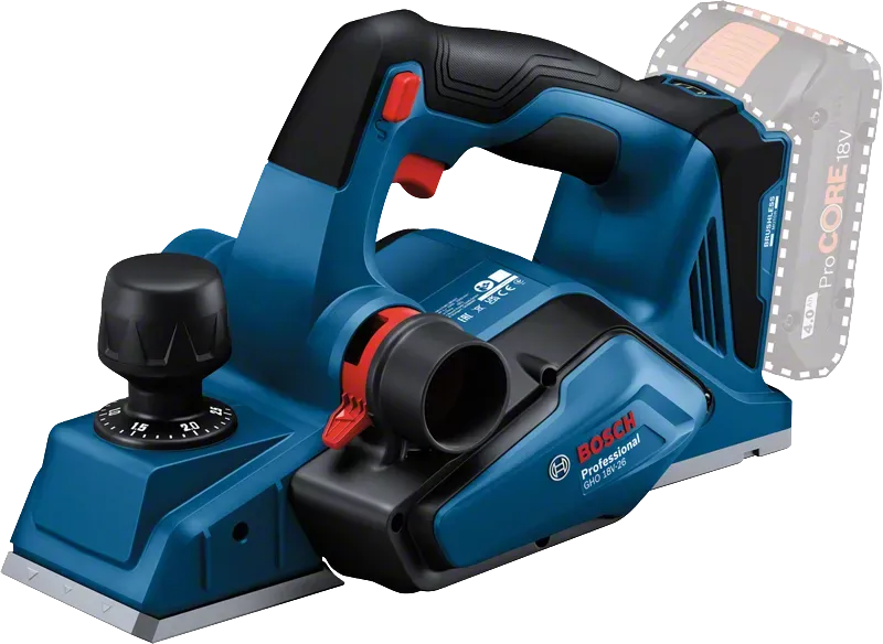 Bosch GHO 18V-26 Professional Cordless Planer 06015B5001
