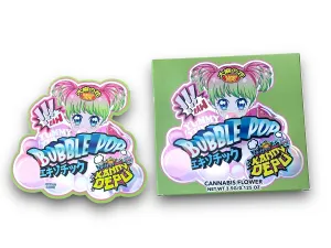 Bubble Pop (Kawai Girl) Mylar Bag with Box 3.5 Grams | Xotic Packs