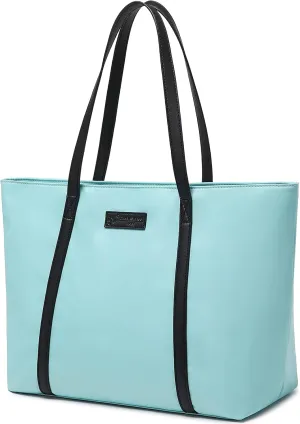 BUG Lightweight Women Laptop Tote Bag for Work, Casual Handbag for Travel Beach College Teacher