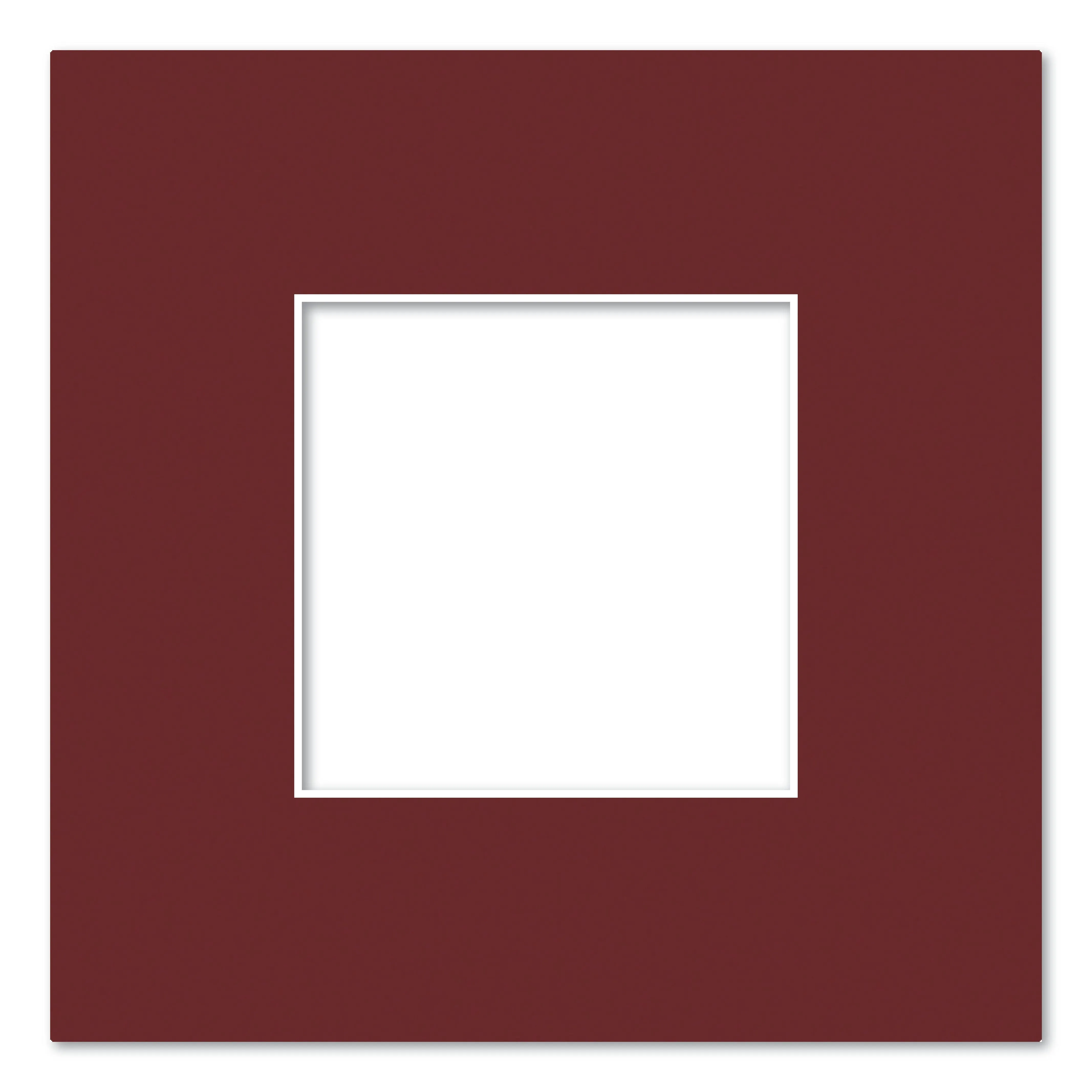 Burgundy Maroon Acid-Free Mat Board