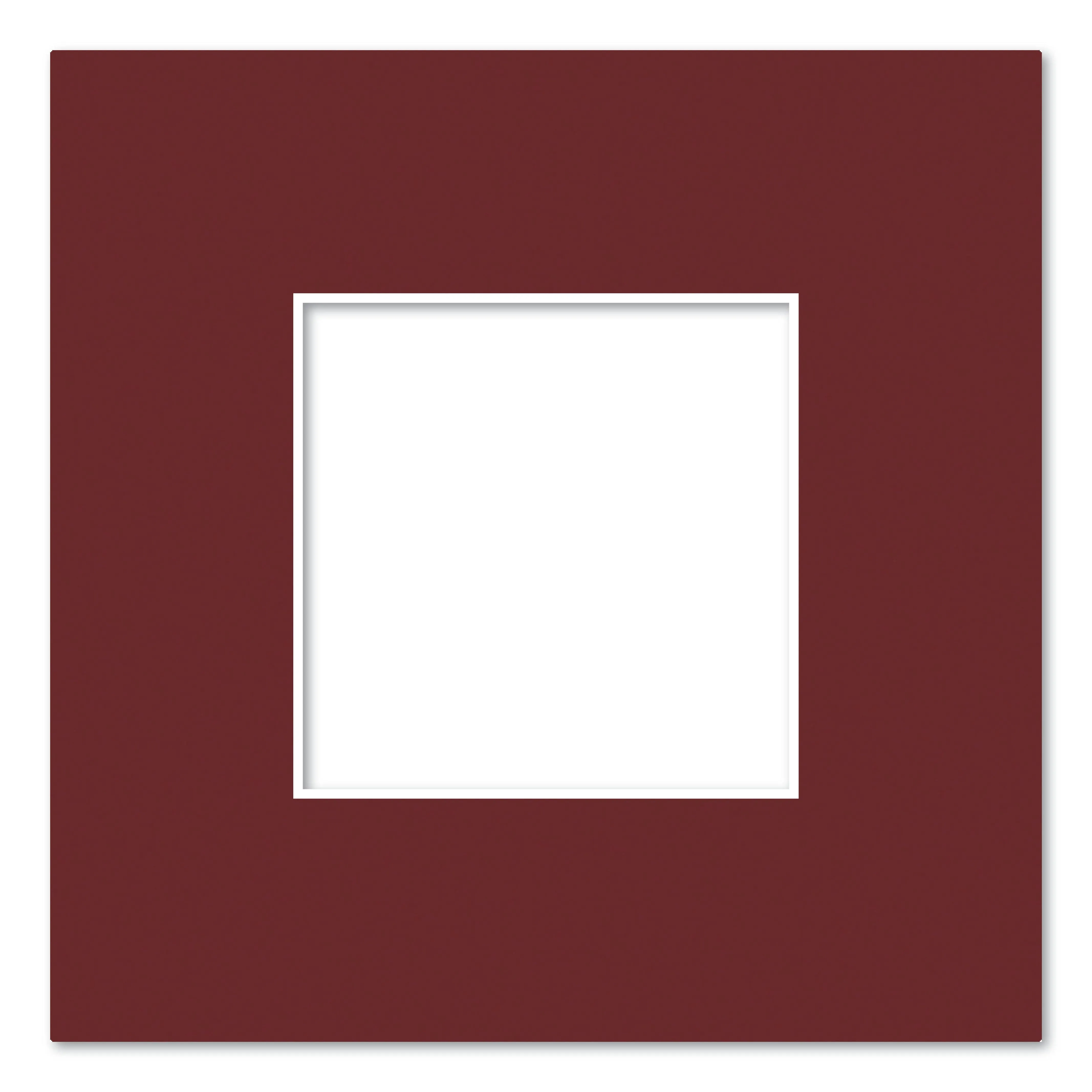 Burgundy Maroon Acid-Free Mat Board