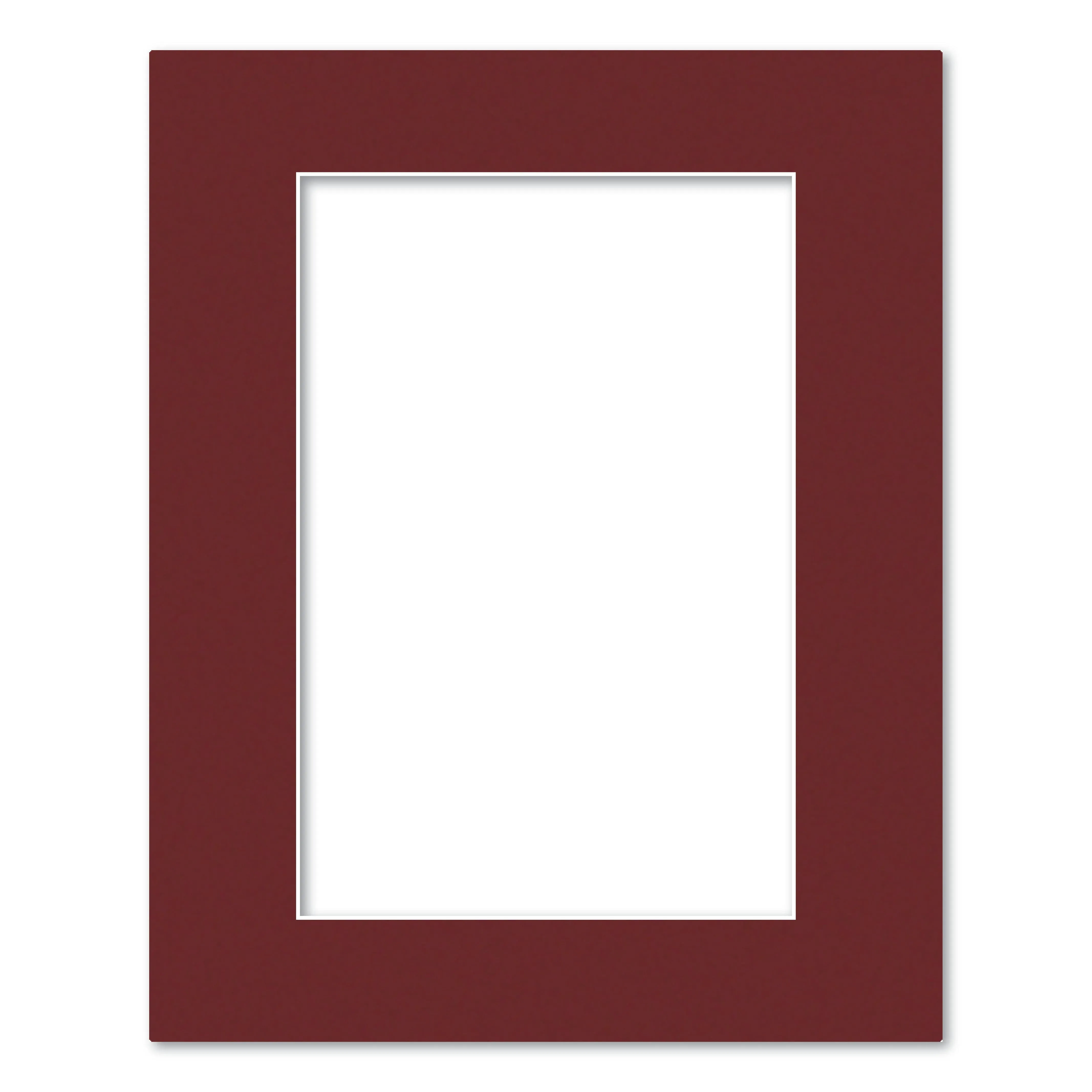 Burgundy Maroon Acid-Free Mat Board