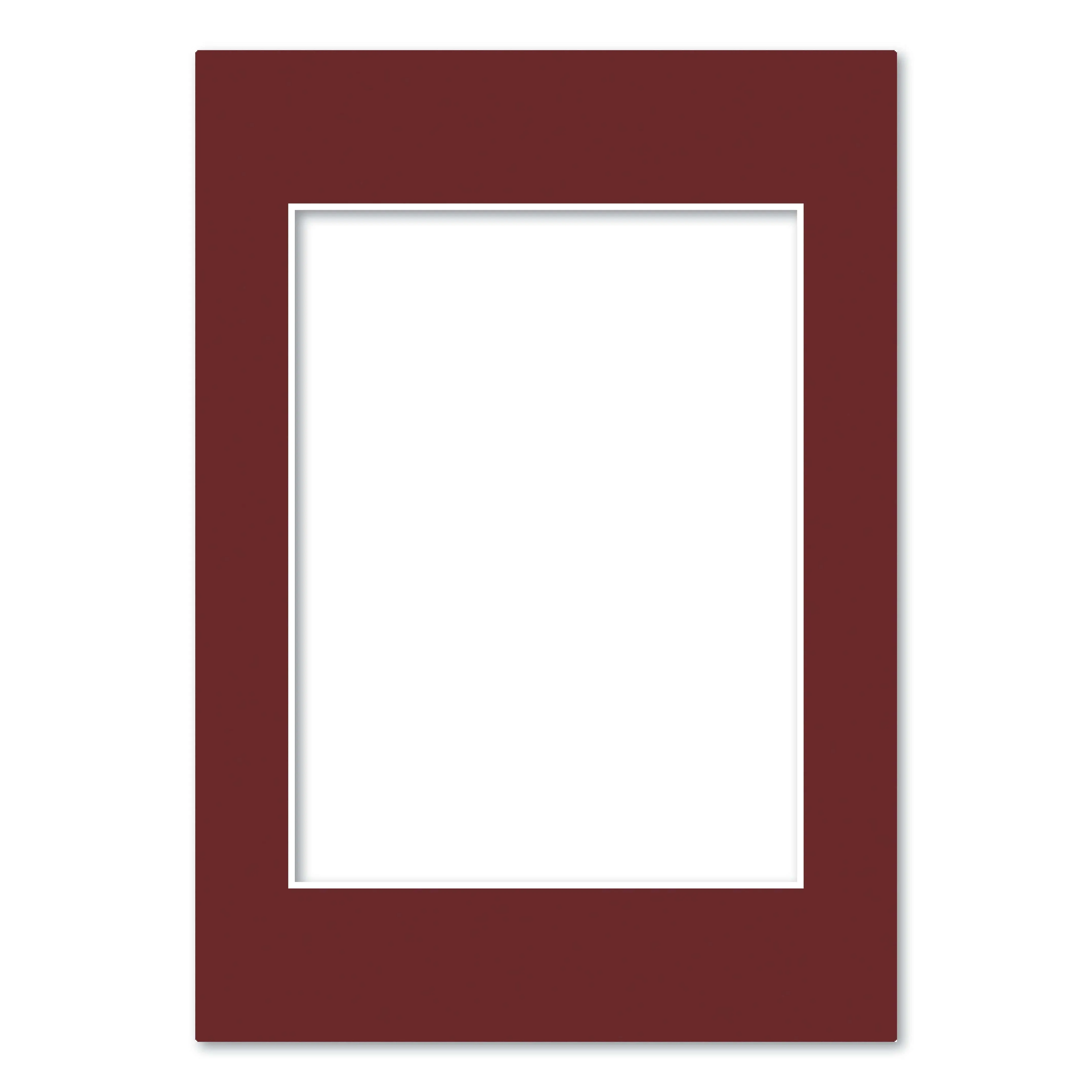 Burgundy Maroon Acid-Free Mat Board