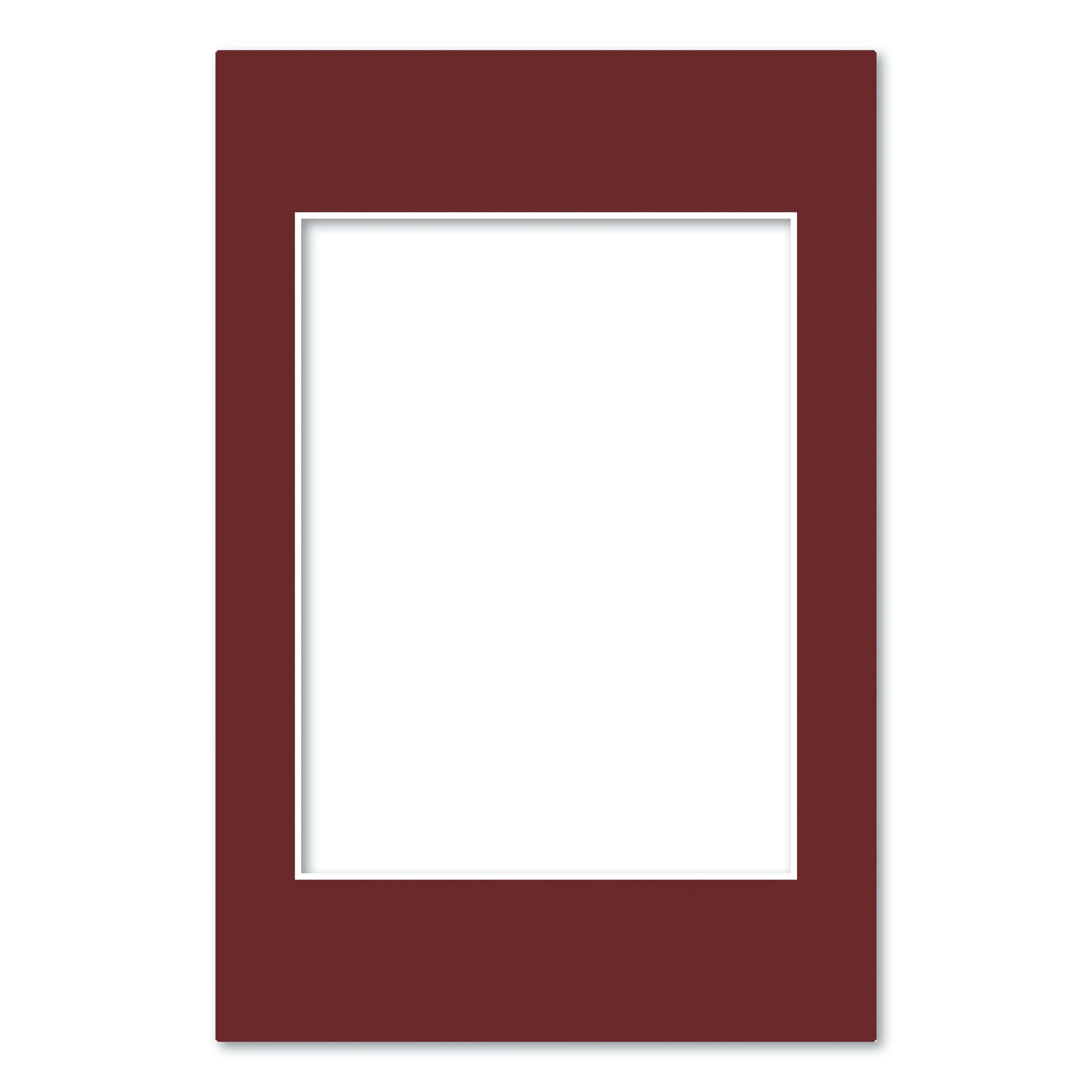 Burgundy Maroon Acid-Free Mat Board