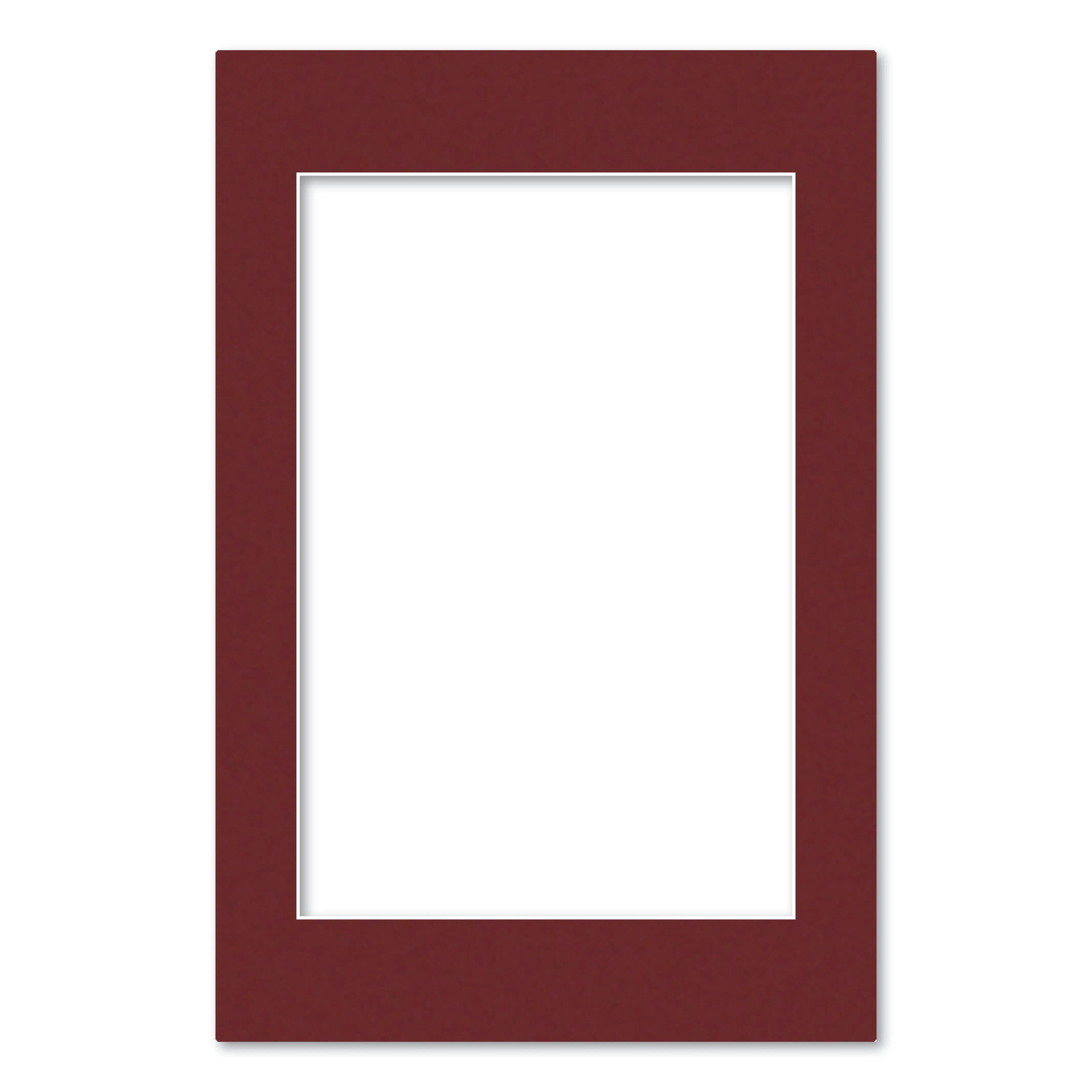 Burgundy Maroon Acid-Free Mat Board