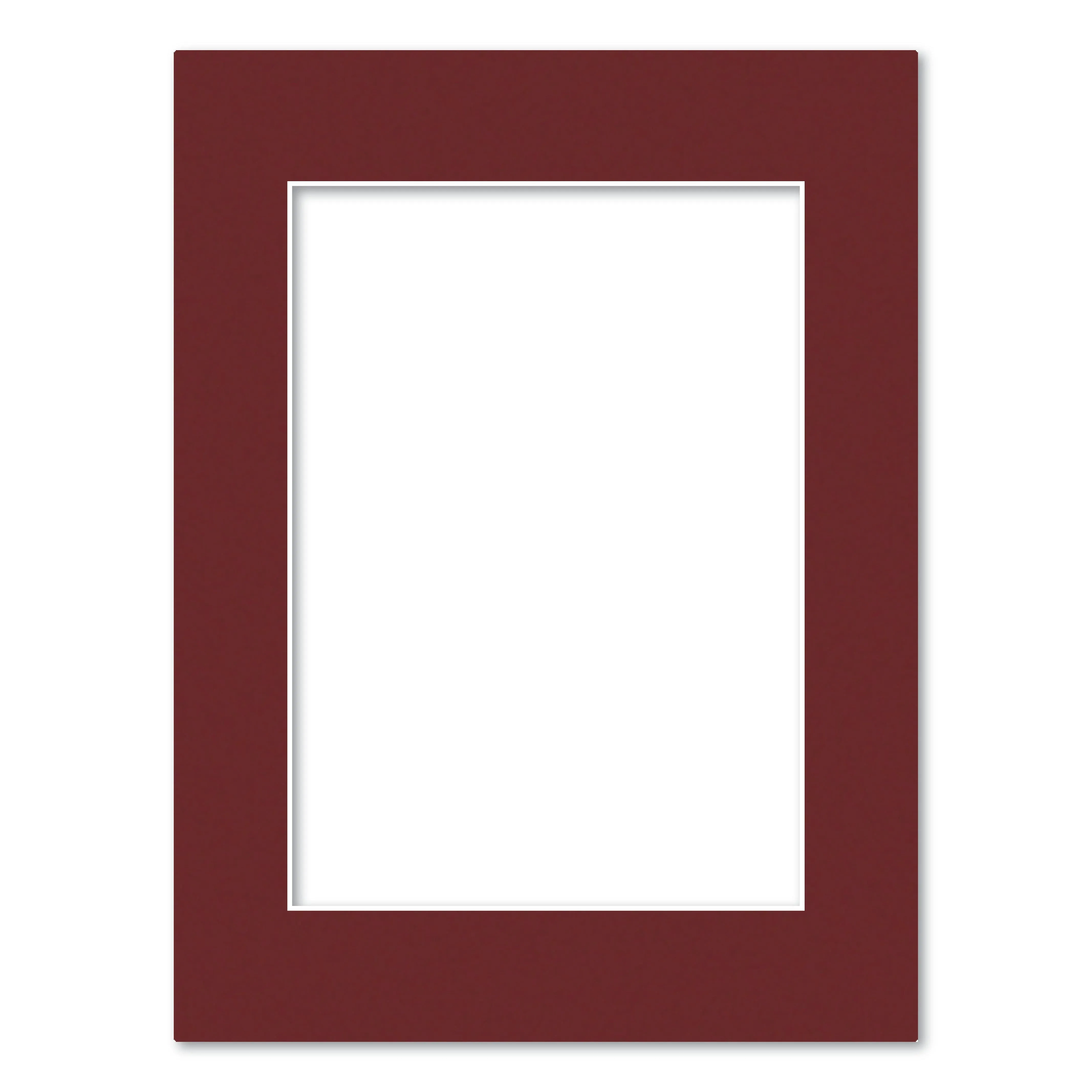 Burgundy Maroon Acid-Free Mat Board