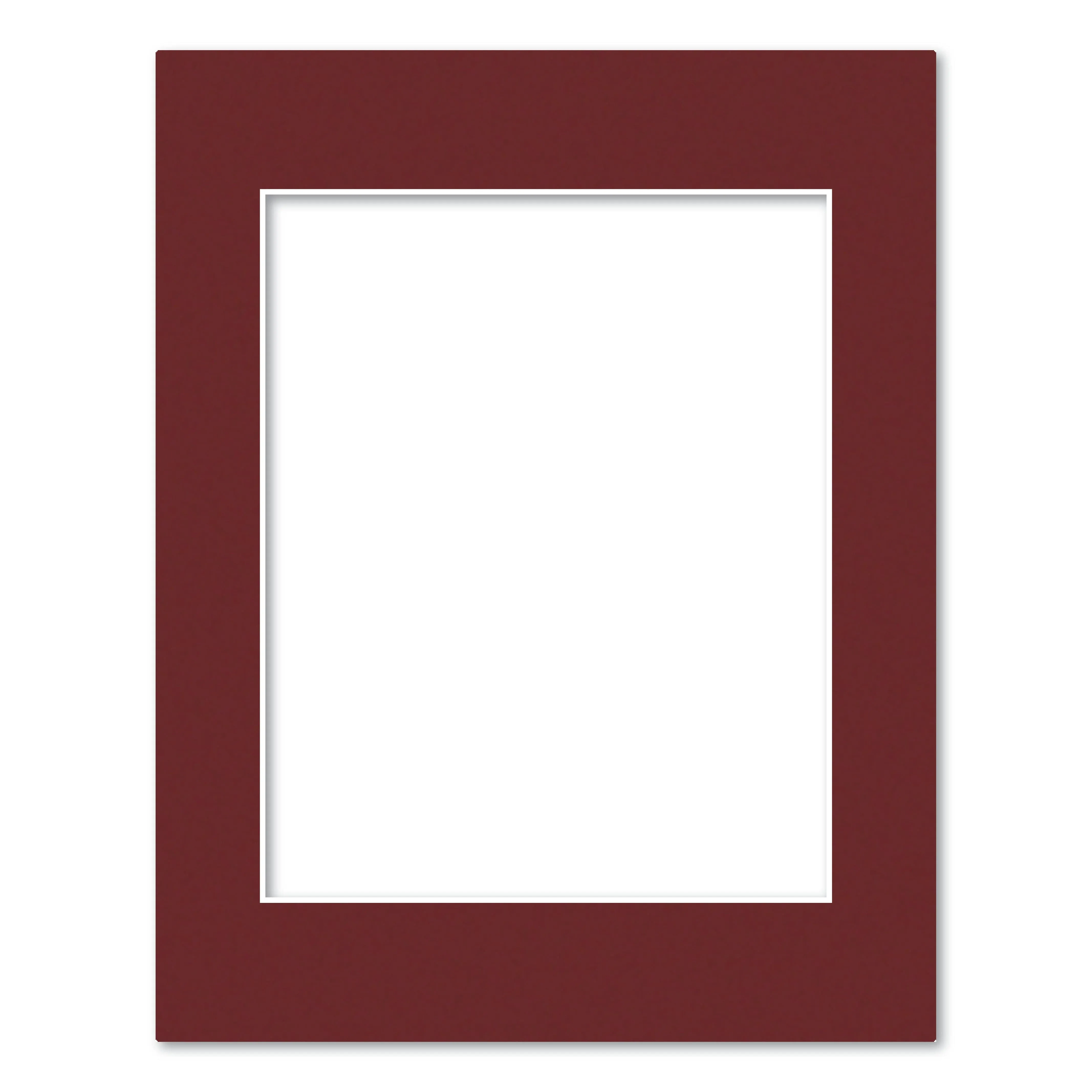 Burgundy Maroon Acid-Free Mat Board