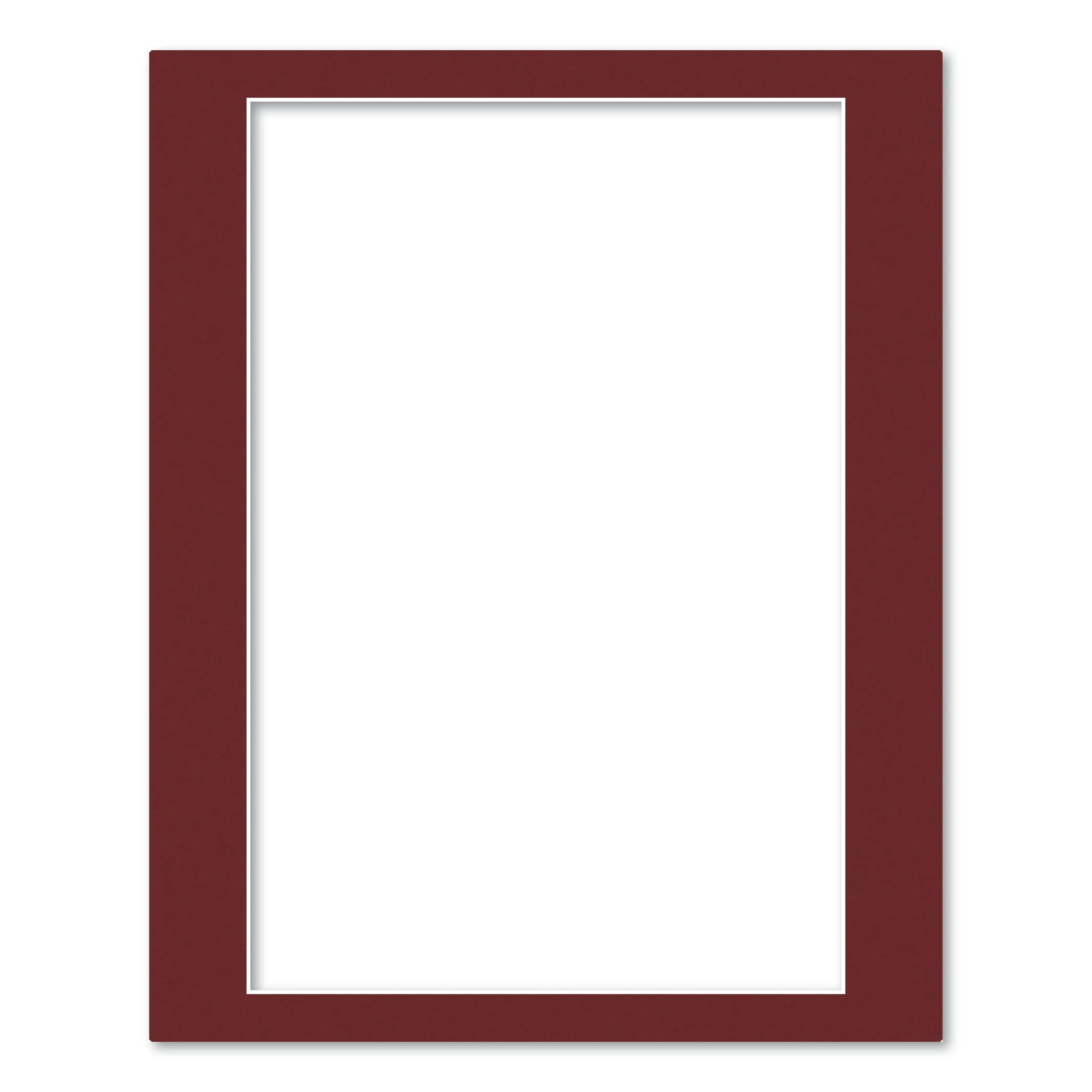 Burgundy Maroon Acid-Free Mat Board
