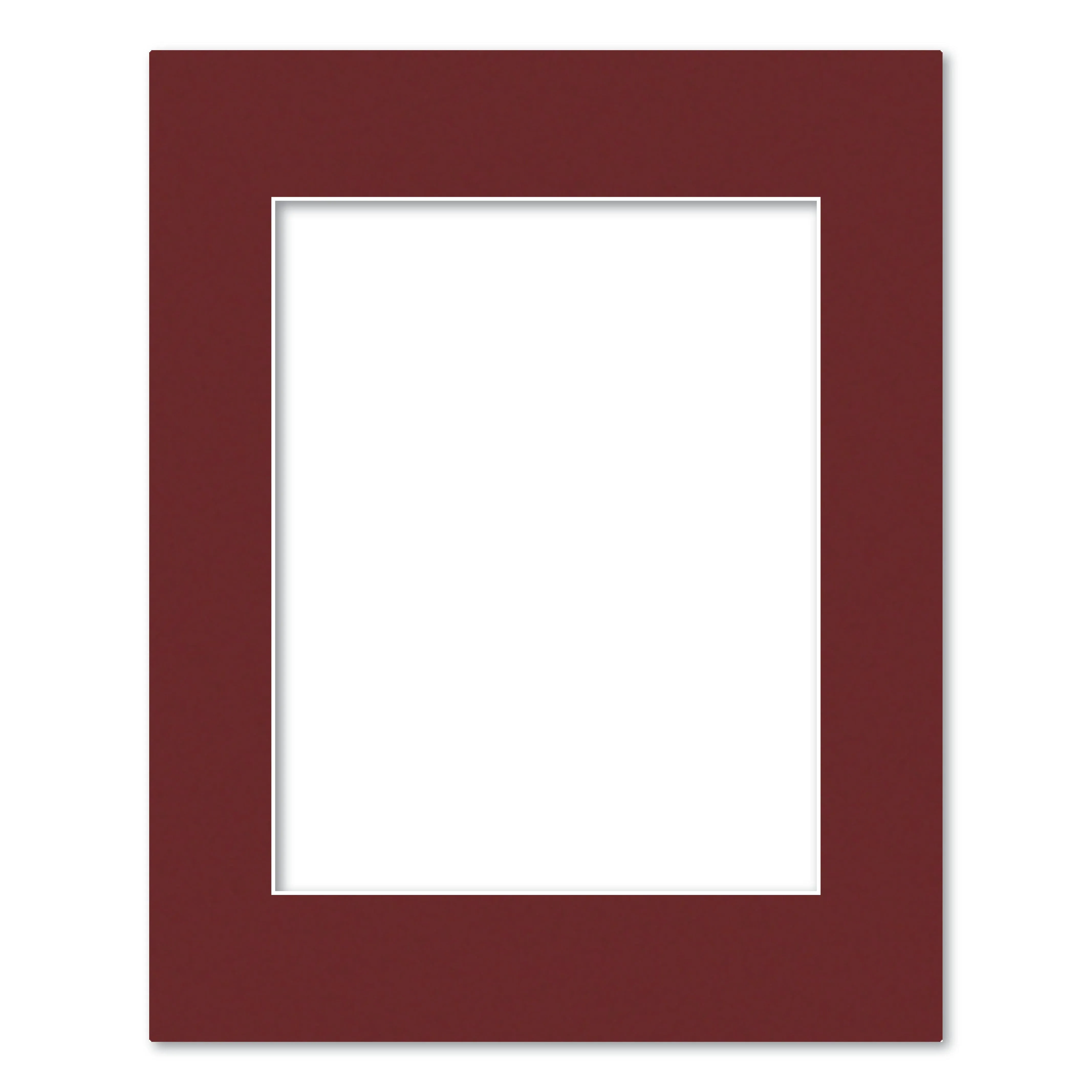 Burgundy Maroon Acid-Free Mat Board
