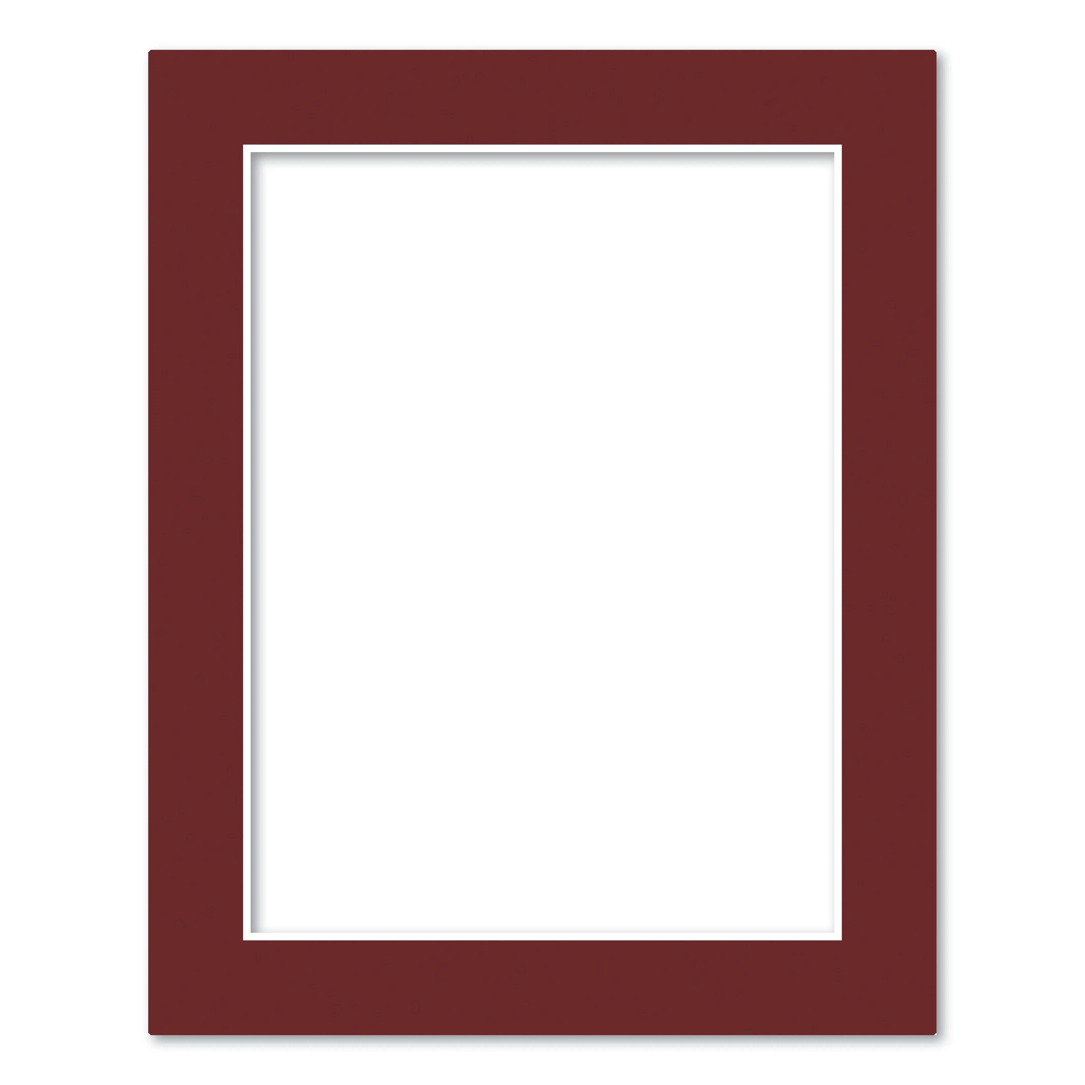 Burgundy Maroon Acid-Free Mat Board