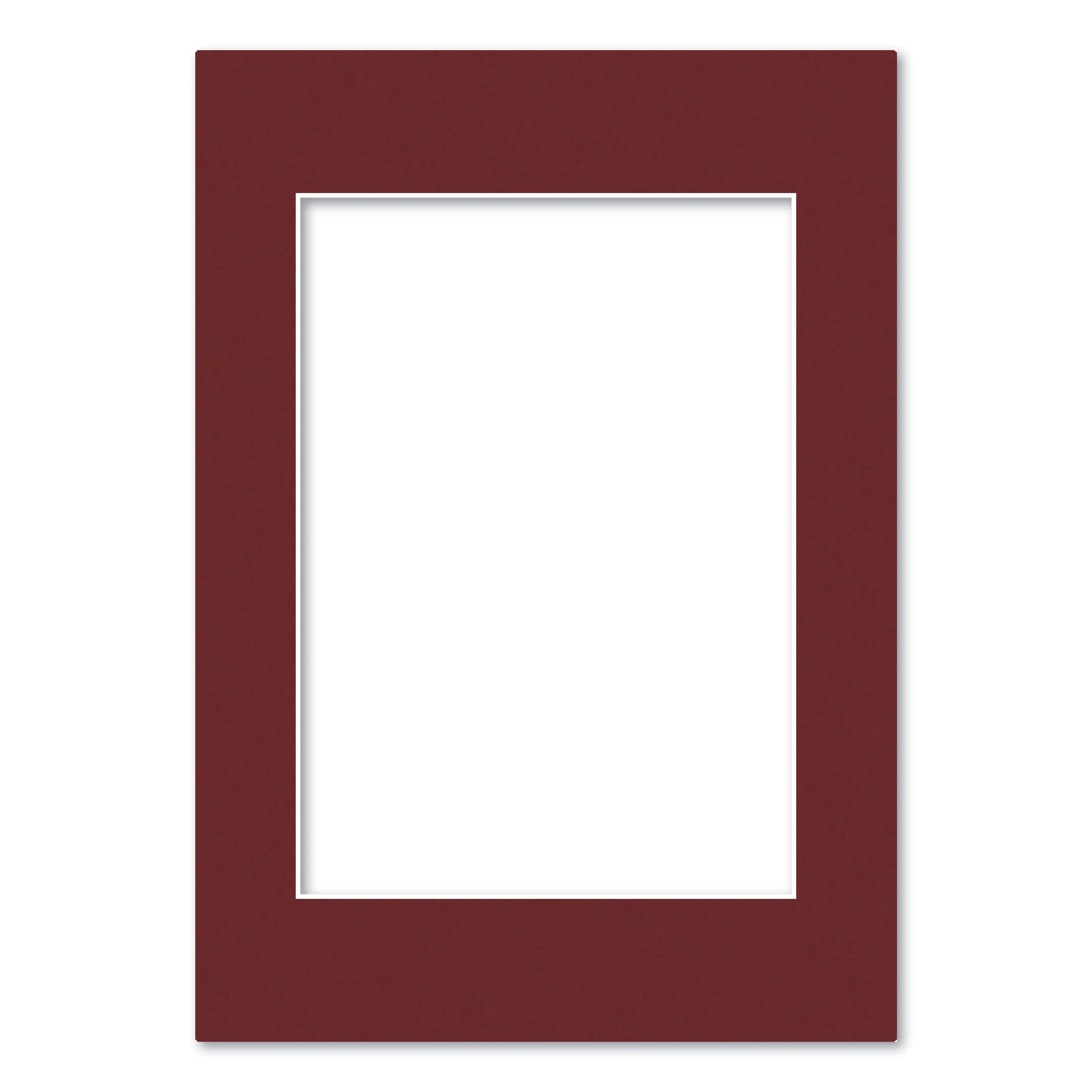 Burgundy Maroon Acid-Free Mat Board