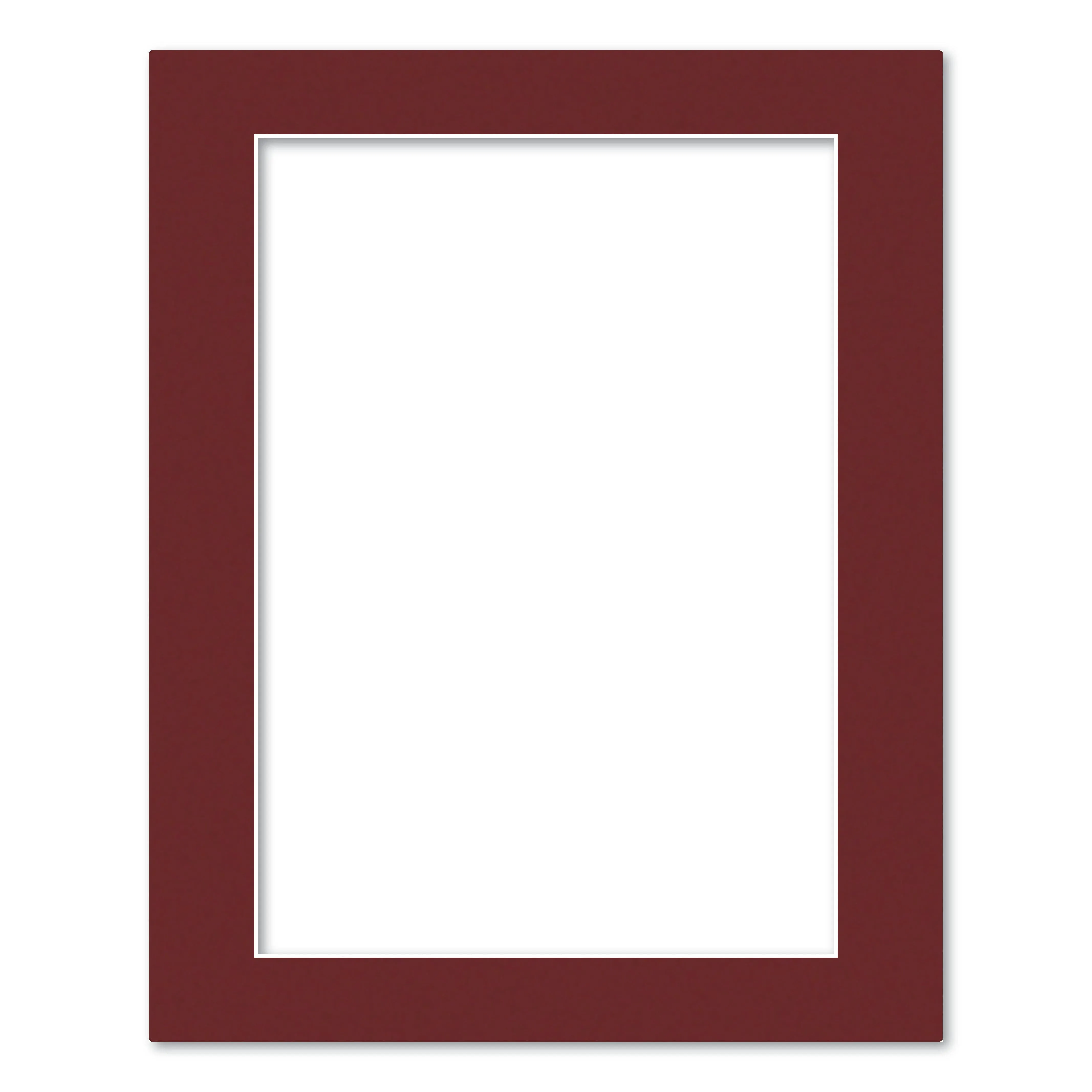 Burgundy Maroon Acid-Free Mat Board