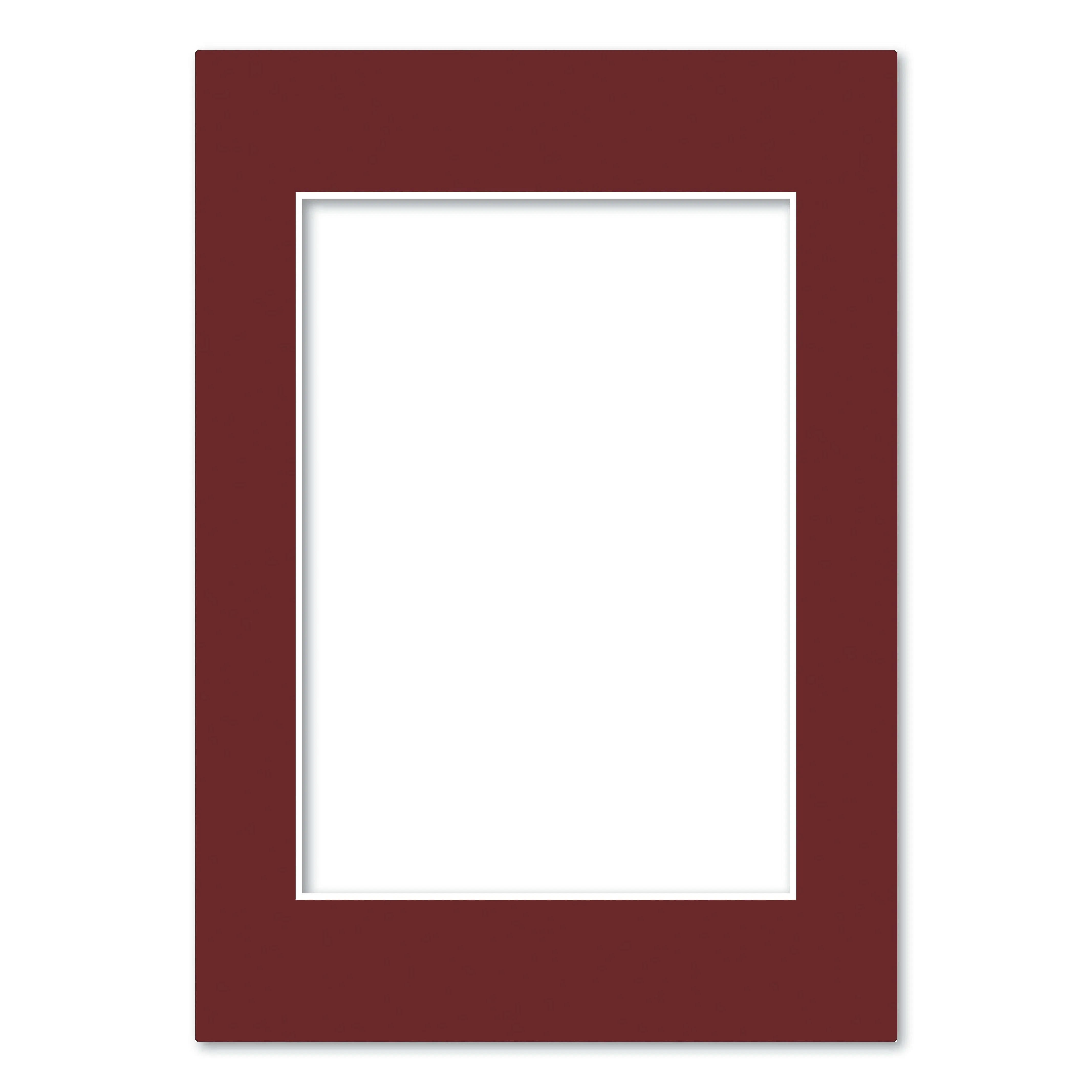 Burgundy Maroon Acid-Free Mat Board