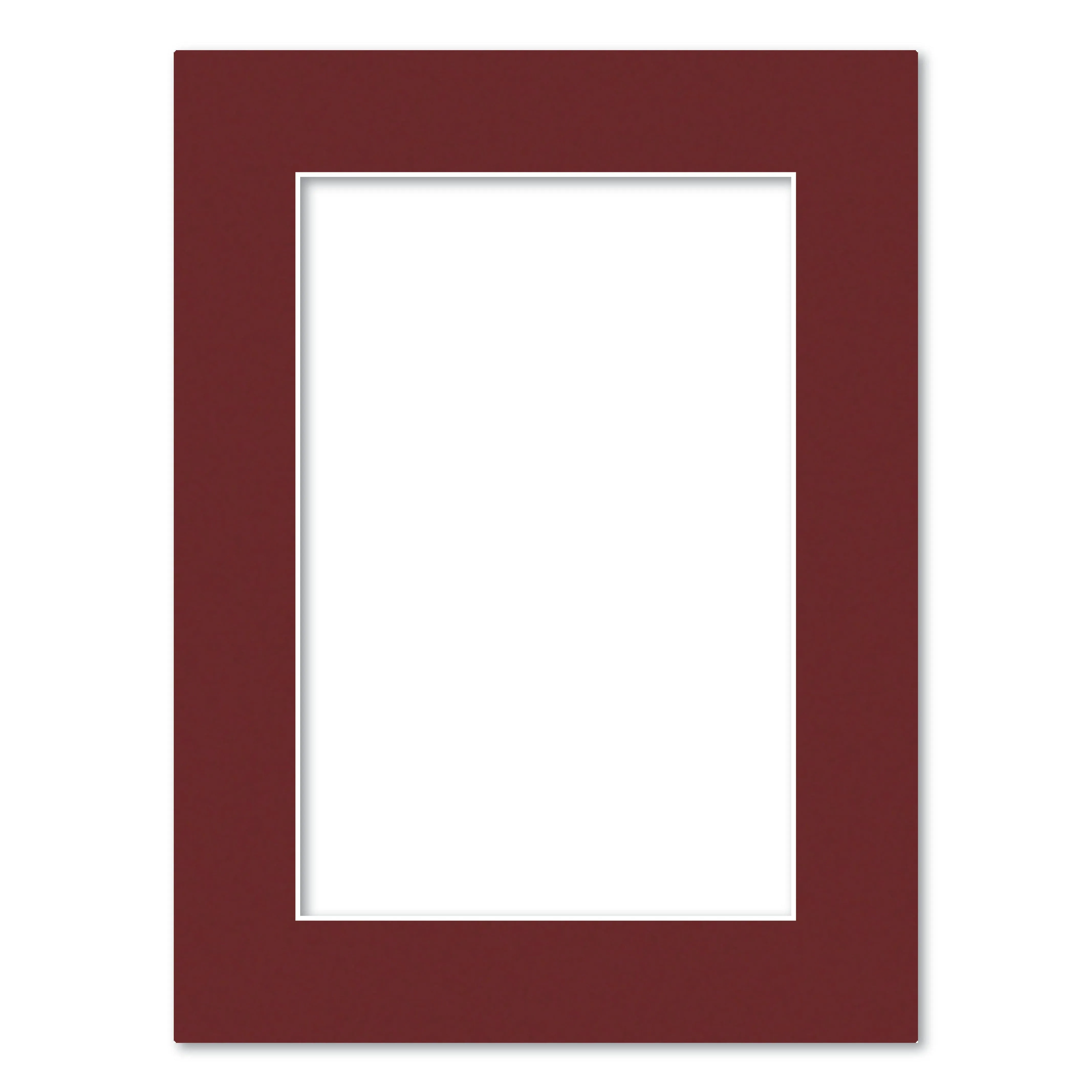 Burgundy Maroon Acid-Free Mat Board