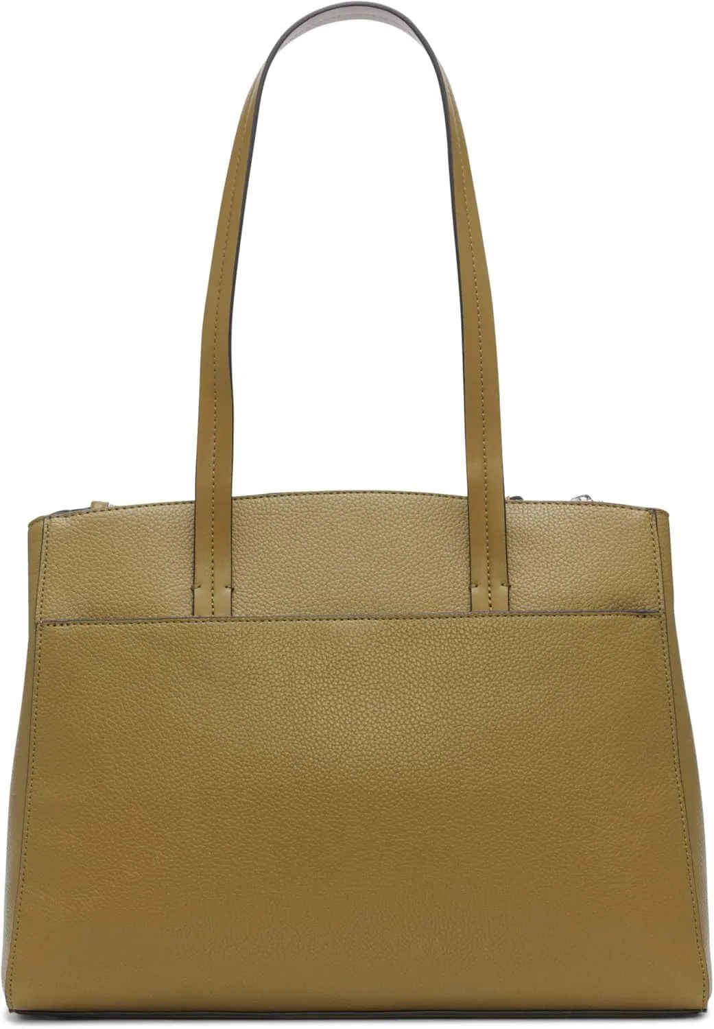 Calvin Klein Women's Hadley Tote Bag – 2 in 1, Vegan Leather, 5 Pockets