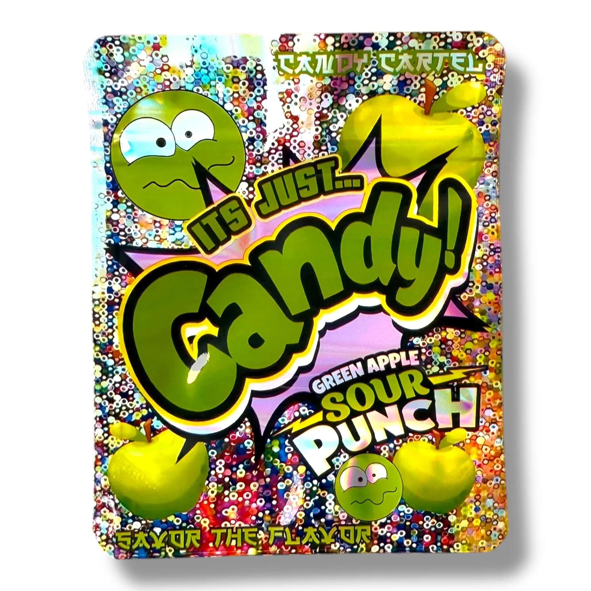 Candy Sour Punch Mylar Bag 3.5 Grams