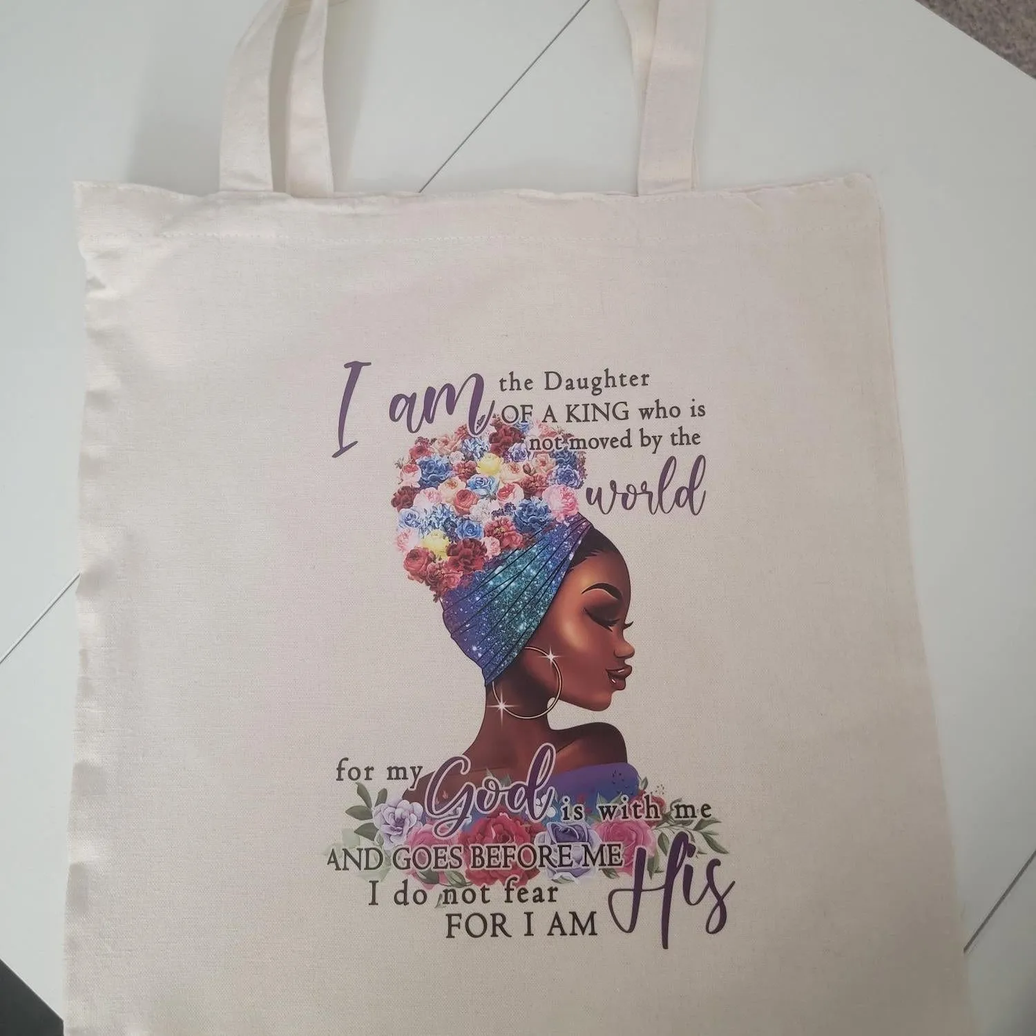 Canvas Tote Bag - Durable Rectangle Cotton Tote with 9.85” Top Handle, 14.9” x 15.7” Size, Lightweight & Eco-Friendly, Stylish Variety Available