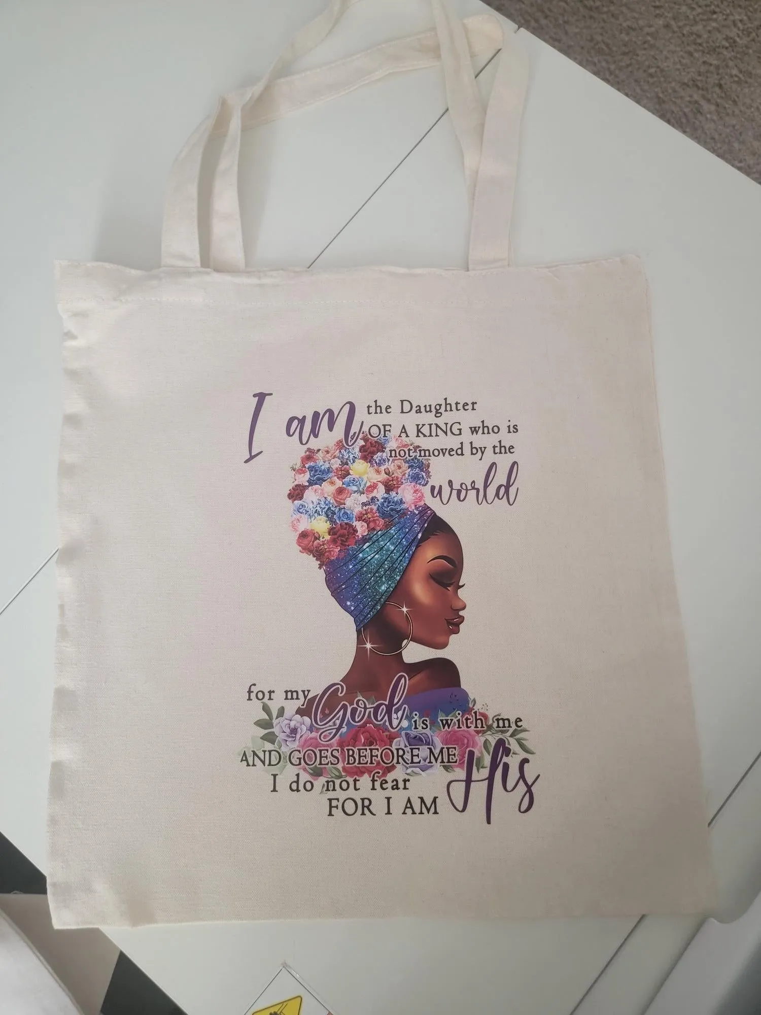 Canvas Tote Bag - Durable Rectangle Cotton Tote with 9.85” Top Handle, 14.9” x 15.7” Size, Lightweight & Eco-Friendly, Stylish Variety Available