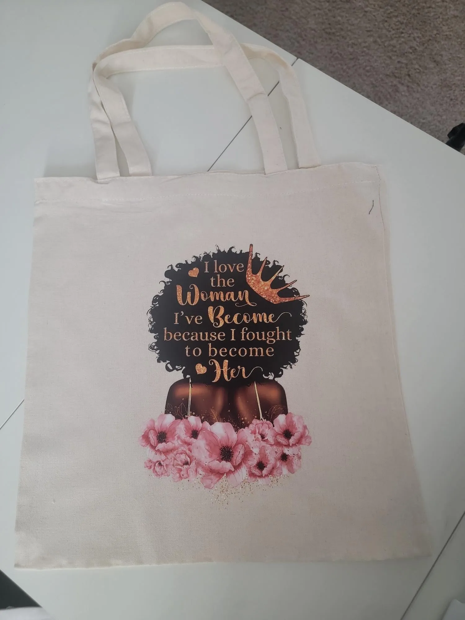 Canvas Tote Bag - Durable Rectangle Cotton Tote with 9.85” Top Handle, 14.9” x 15.7” Size, Lightweight & Eco-Friendly, Stylish Variety Available