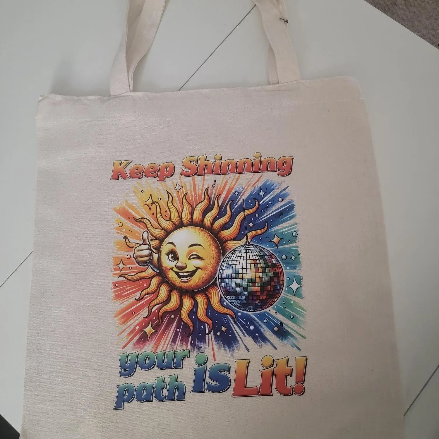 Canvas Tote Bag - Durable Rectangle Cotton Tote with 9.85” Top Handle, 14.9” x 15.7” Size, Lightweight & Eco-Friendly, Stylish Variety Available