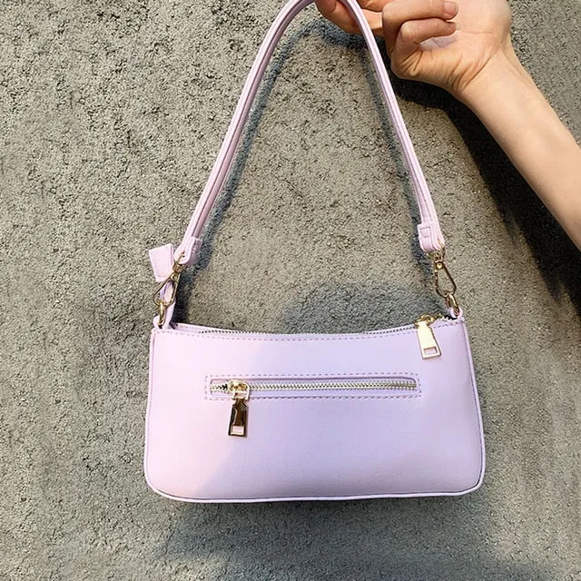 Canvas Tote Women Small Shoulder Bag Lady's Vintage Messenger Bag Fashion Subaxillary bags Kandall Luxury Brand Bolsa A143