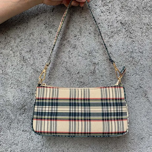 Canvas Tote Women Small Shoulder Bag Lady's Vintage Messenger Bag Fashion Subaxillary bags Kandall Luxury Brand Bolsa A143