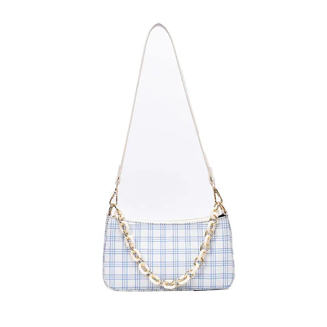 Canvas Tote Women Small Shoulder Bag Lady's Vintage Messenger Bag Fashion Subaxillary bags Kandall Luxury Brand Bolsa A143