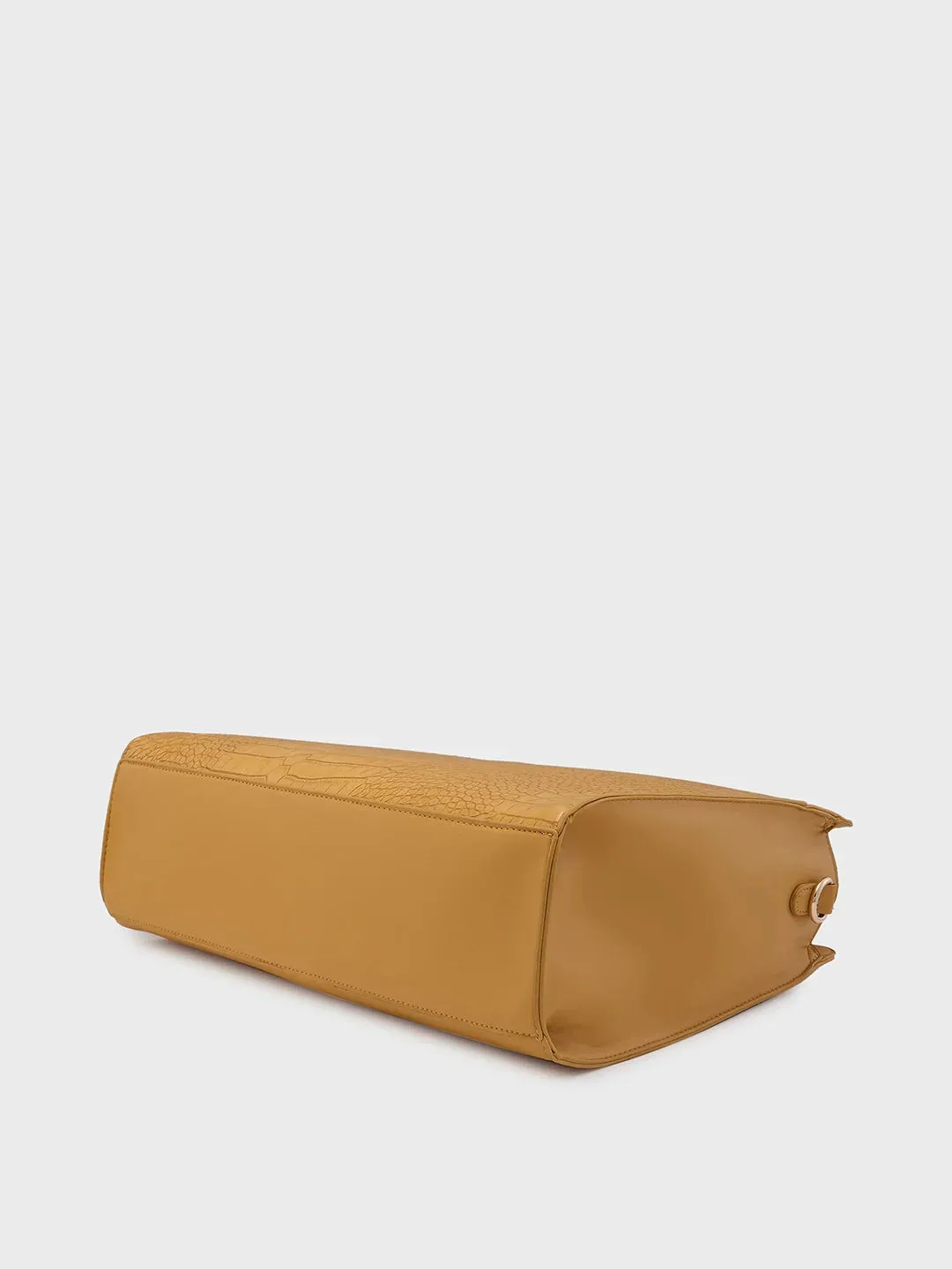 Caprese Cabo Large Ochre Laptop Satchel Bag