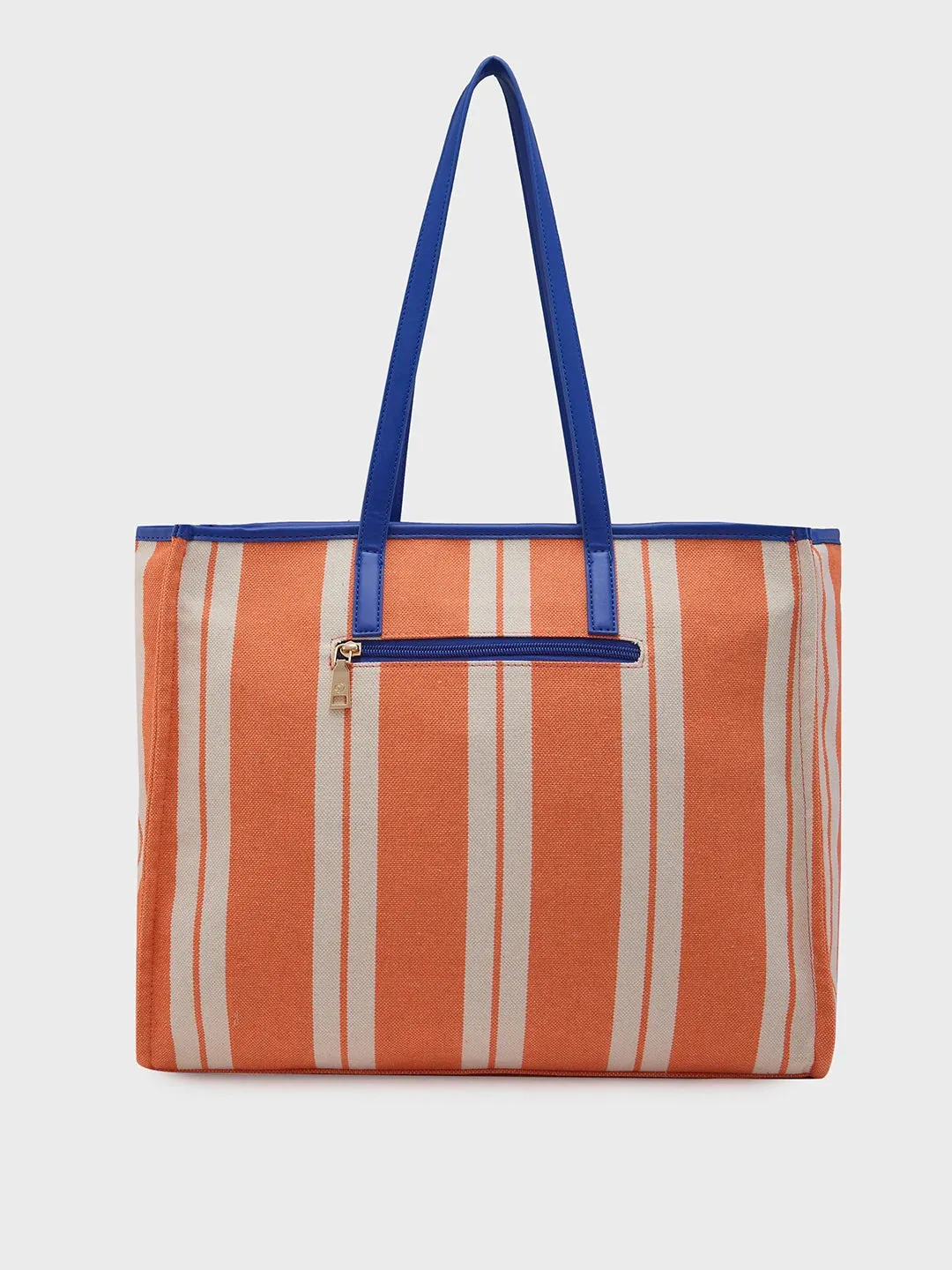 Caprese Dixie Large Orange Tote Bag