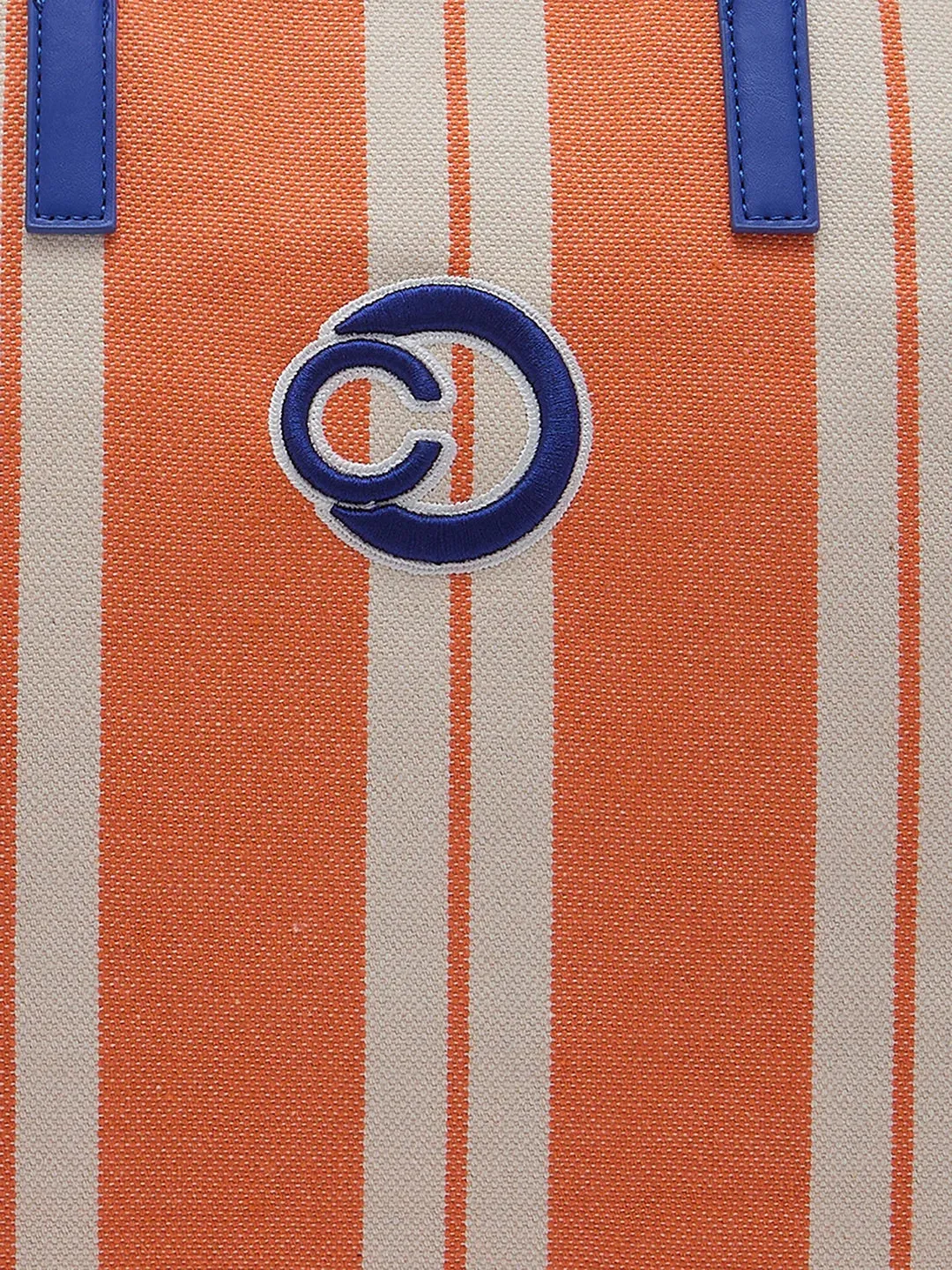 Caprese Dixie Large Orange Tote Bag