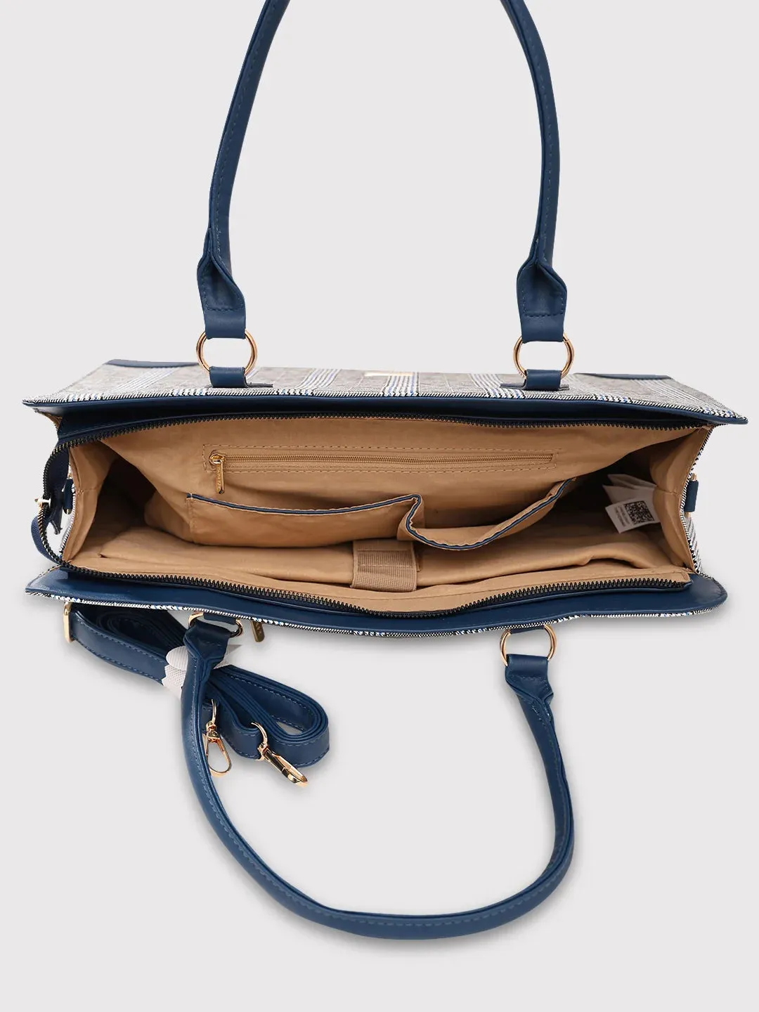 Caprese Remi Large Navy Laptop Bag