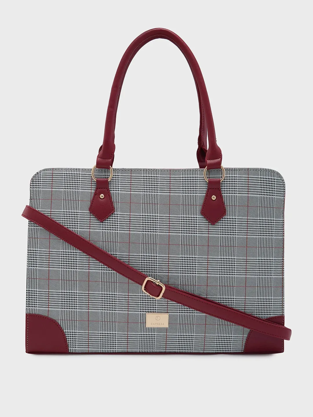 Caprese Remi Large Red Laptop Bag