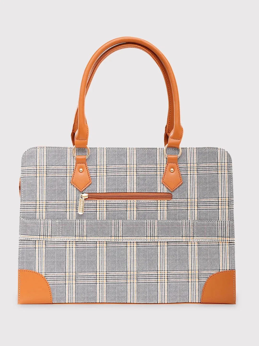Caprese Remi Large Tan Laptop Bag
