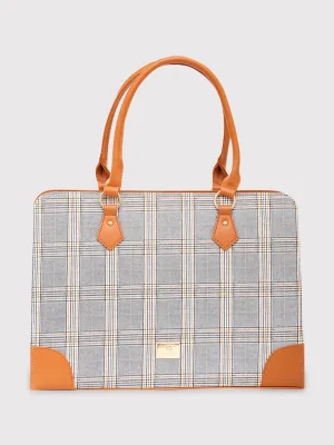 Caprese Remi Large Tan Laptop Bag