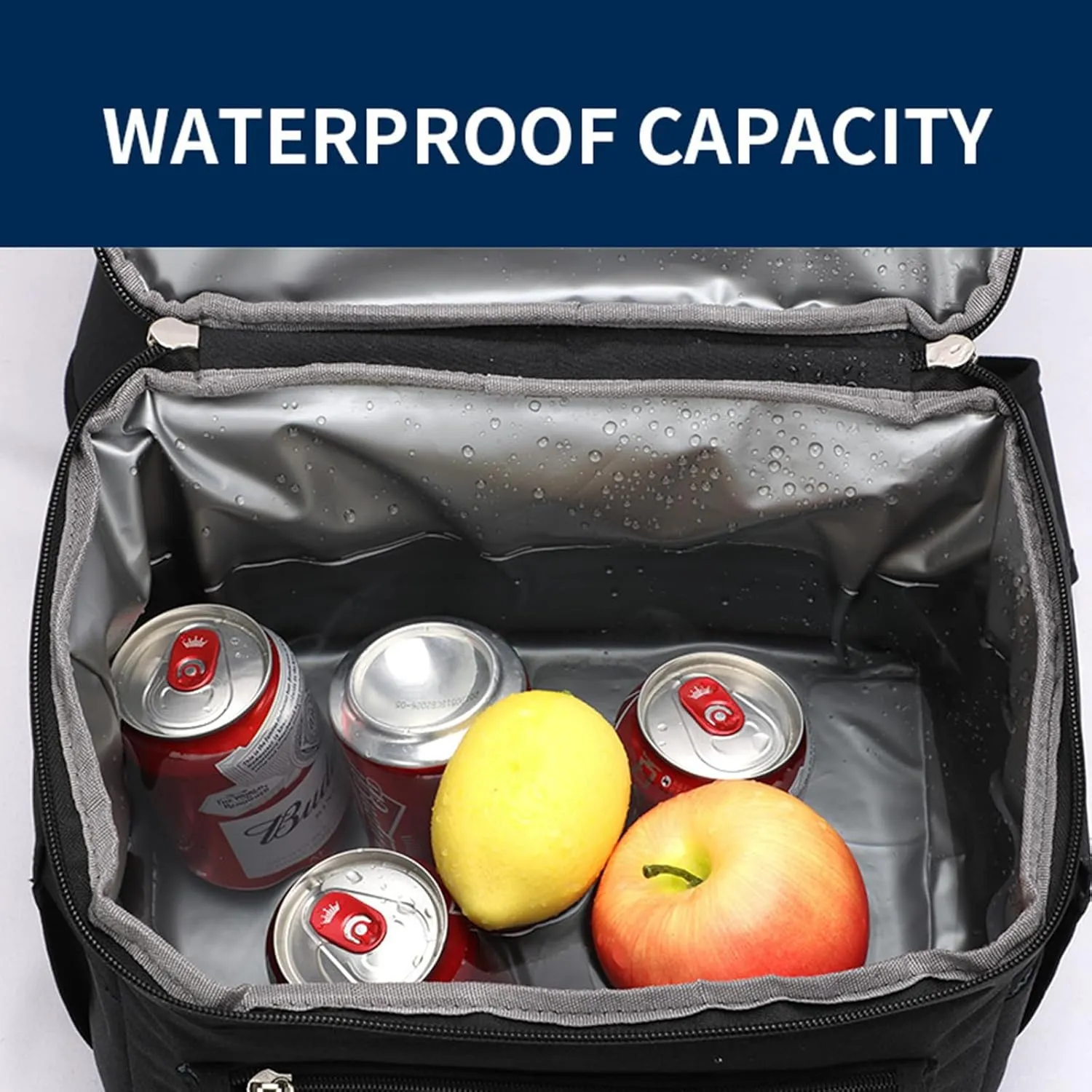 Car Camping Coolers for Packard Caribbean/Clipper/Eight/Executive/Pacific/Patrician, Waterproof Portable Cooler, Leak Proof Picnic Insulated Bag, Ultra-Light Premium Ice Chest Box