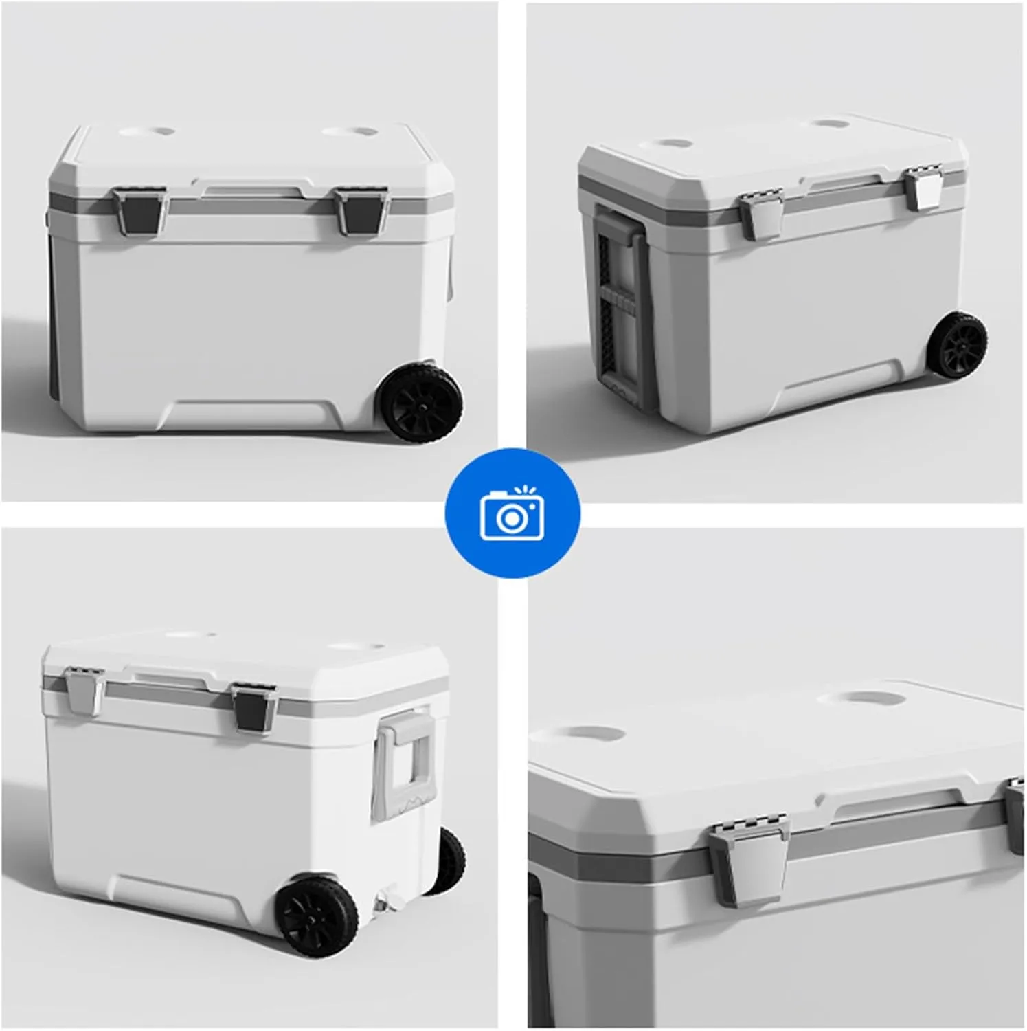 Car Camping Coolers for Packard Caribbean/Clipper/Eight/Executive/Pacific/Patrician, Waterproof Portable Cooler, Leak Proof Picnic Insulated Bag, Ultra-Light Premium Ice Chest Box