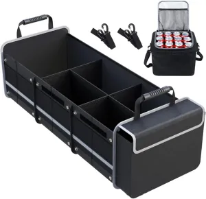 Car Trunk Organizers for Packard Caribbean/Clipper/Eight/Executive/Pacific/Patrician, Pack Portable Insulation Cooler Bag, Washable Car Storage Bag, Insulated Leak Proof Cooler Bag
